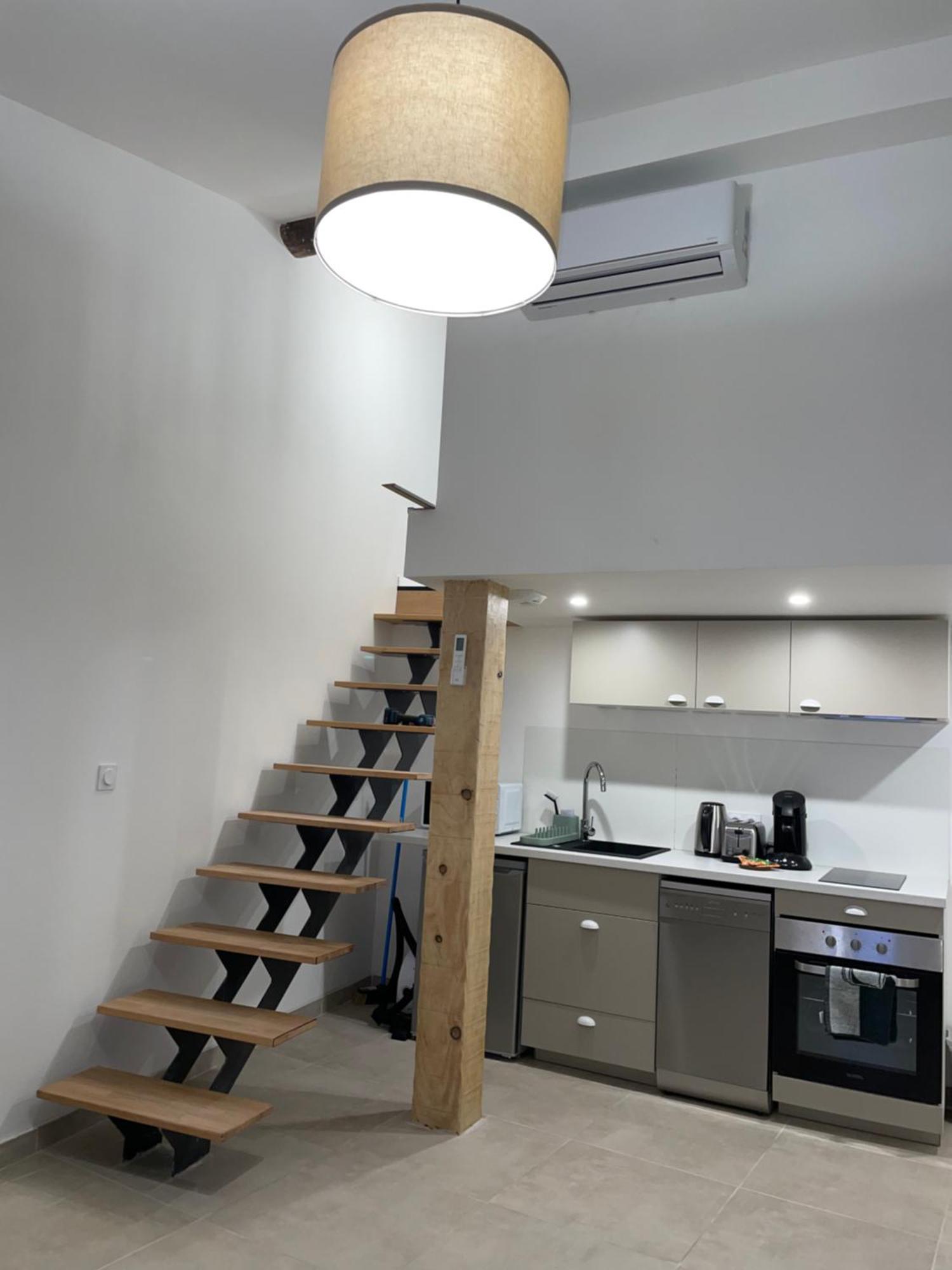 Duplex Raffine, Elegant & Climatise - La Mezz Apartment Nimes Bagian luar foto